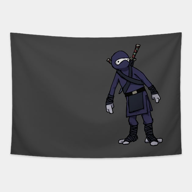 Uh Ninja? Tapestry by jacisjake