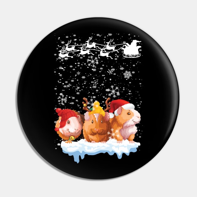 Funny Guinea Pig Christmas Tree Ornament Decor Pin by reginaturner