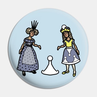 Let's Pretend We're Kings and Queens - Through the Looking-Glass Pin