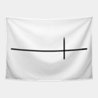 White Simplicity Tapestry