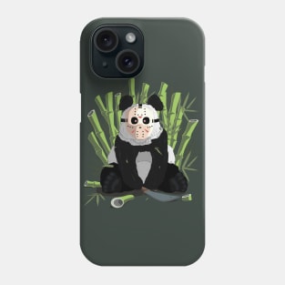 Jason mask panda Phone Case