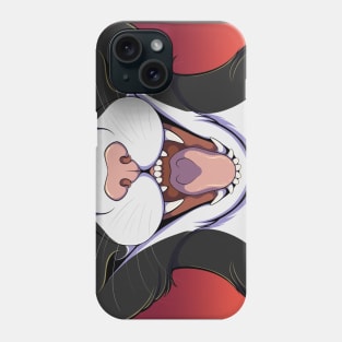 Black and White Cat Maw Phone Case