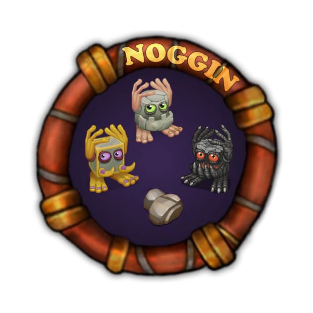 My Singing Monsters Noggin Circle by geekers25