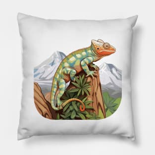 Veiled Chameleon Pillow