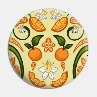 Orange Blossom Dream Pin