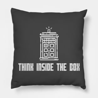 Think Inside the Box Pillow