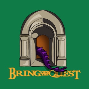 Quest Unveiled: Medieval Dragon Entrance T-Shirt