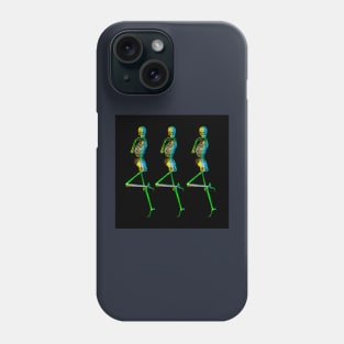 Spooky scary skeletons Phone Case