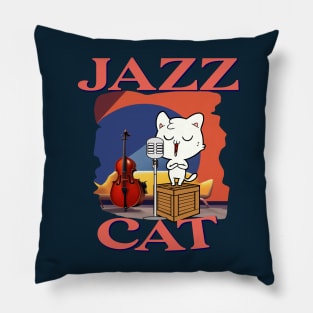 Jazz Cat Pillow