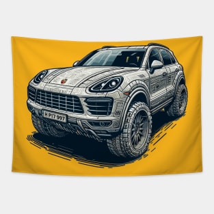 Porsche Cayenne Tapestry