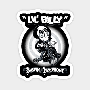 Lil' Billy the Puppet - Creepy Cute Vintage Cartoon Horror - Rubberhose Magnet