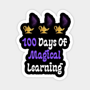 100 Days Of Magical Learning Magnet