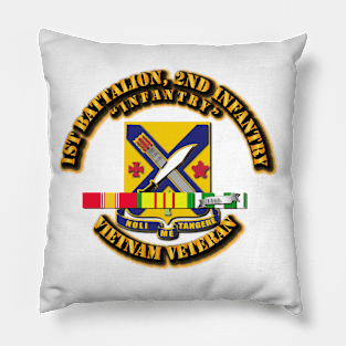 1st Battalion, 2nd Infantry w SVC Pillow