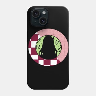 Nezuko Kamado Fan Art by Katsumi Chizue Donut theme Based Phone Case