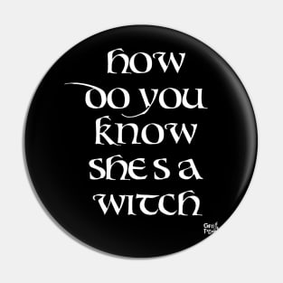 HOW DO YOU KNOW SHES A WITCH Pin