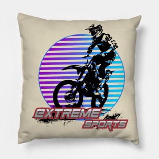 Dirt Bike - Extreme Sports Pillow