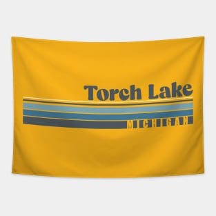 Torch Lake Michigan Tapestry