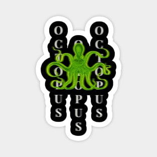 Octopus ghost Magnet