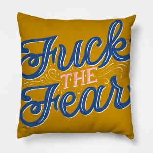 2020 "Fuck the Fear" Sex Education Pillow