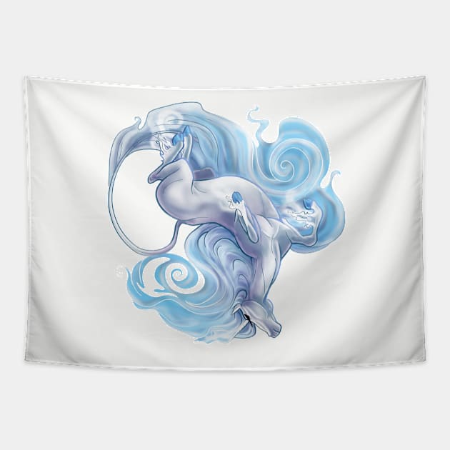 Wind Unicorn Tapestry by Unicornarama