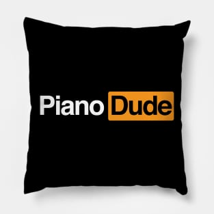 Piano Dude Pillow