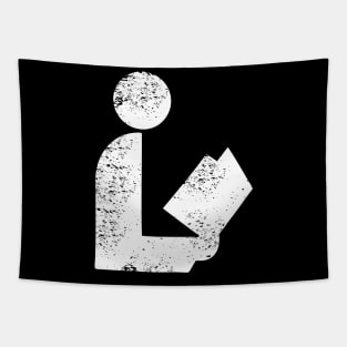 National Library Retro Symbol Tapestry