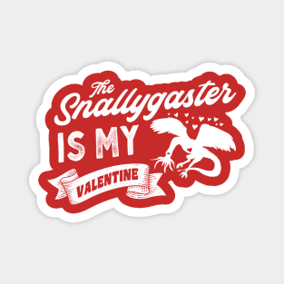 The Snallygaster is My Valentine Cute Valentines Day Cryptid Magnet