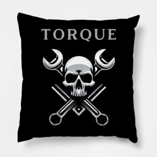 TORQUE Mechanic's Graphic Pillow