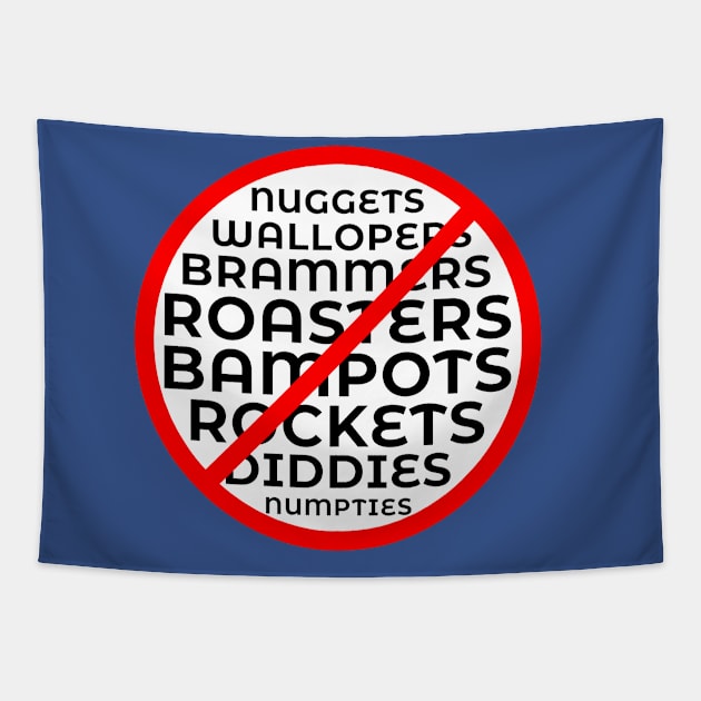 Scottish No Numpties etc Tapestry by TimeTravellers