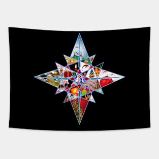 Merry Christmas Time Crystal Tapestry