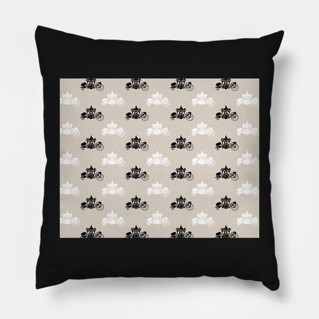 carriage pattern Pillow by dreamtravel