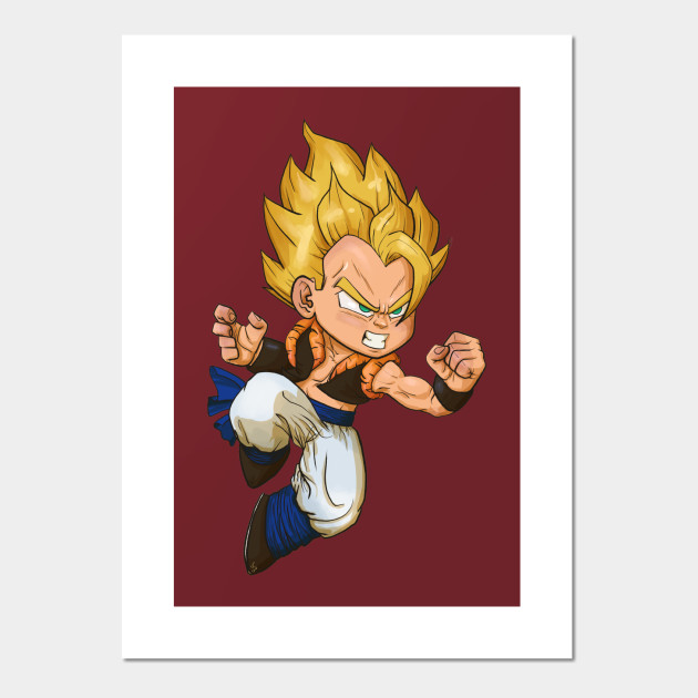 Chibi Gogeta Dragon Ball Posters And Art Prints Teepublic Uk