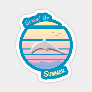 Summer Dolphin Magnet