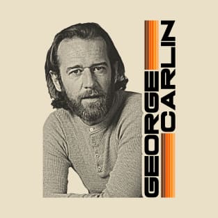 George Carlin :: Retro Comedy FanArt Tribute T-Shirt