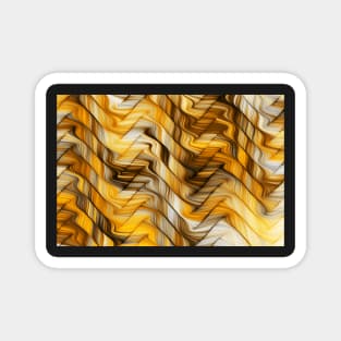 Golden pattern Magnet