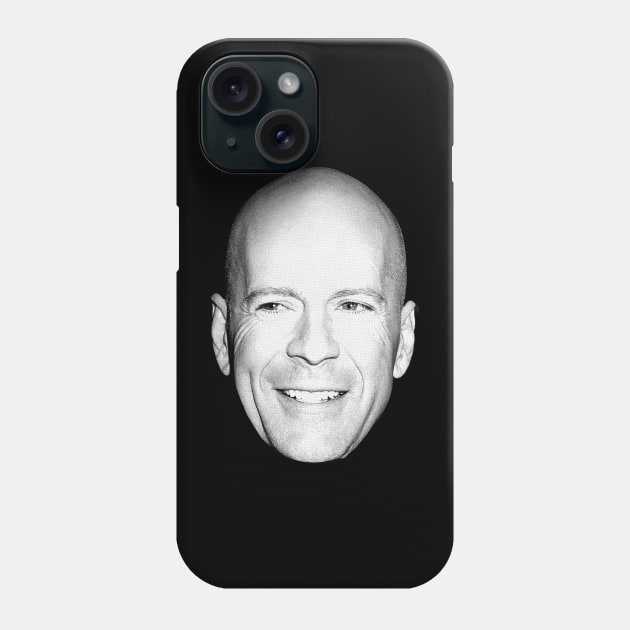 90s Bruce Willis Phone Case by Amadeus Co