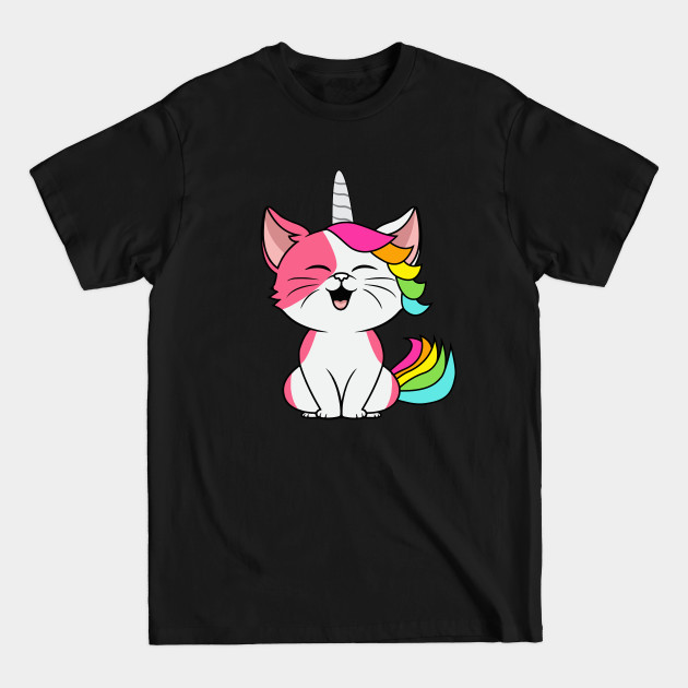 Discover Adorable Caticorn - Adorable Unicorn Cat - T-Shirt