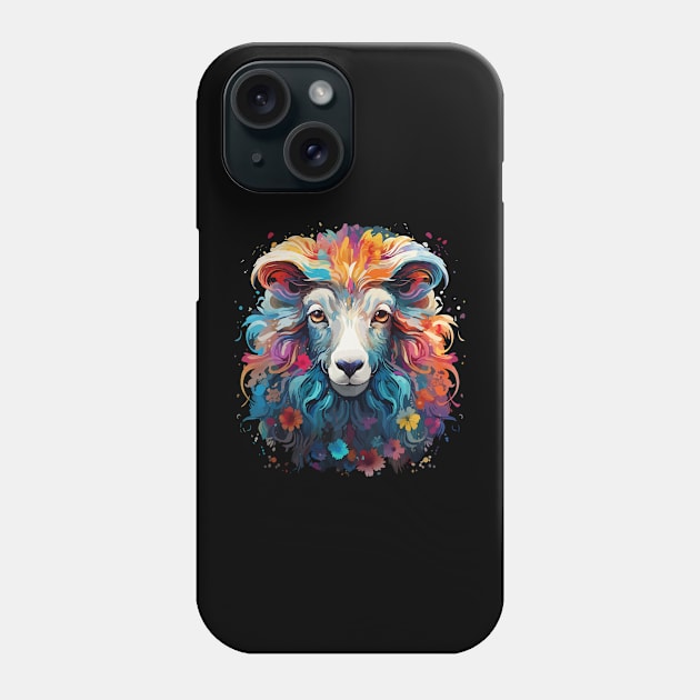 Sheep Rainbow Phone Case by JH Mart