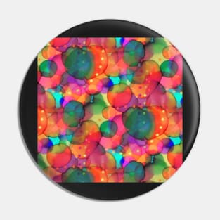 Rainbow Bubbles Pin