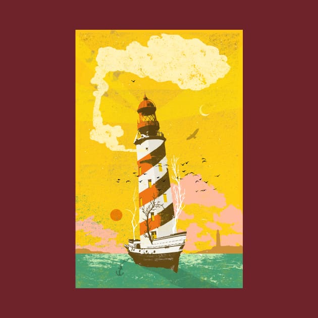 LIGHTHOUSE SHIP by Showdeer