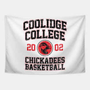 Coolidge College Chickadees Basketball - Van Wilder (Variant) Tapestry