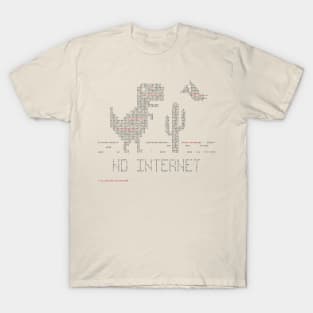 Offline Dino, Dino Run, Funny, Technology Essential T-Shirt for Sale by  Thermopolium