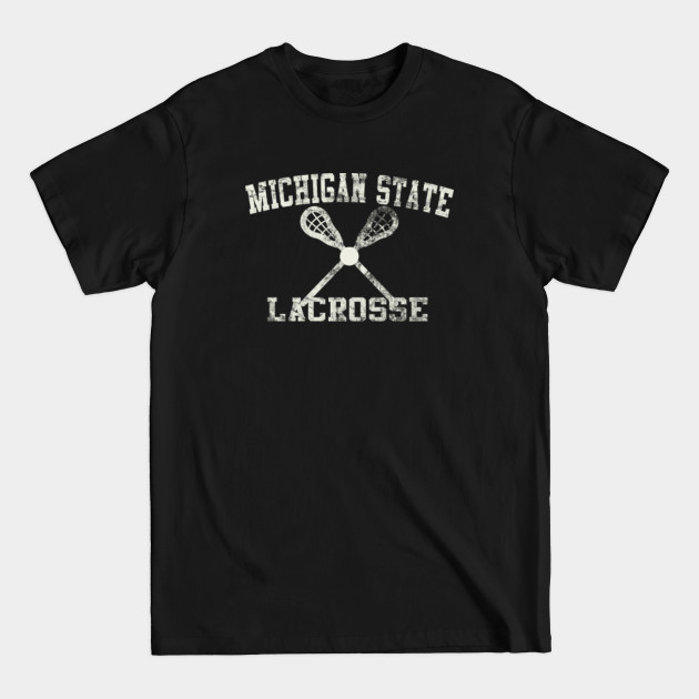 Vintage Michigan State Lacrosse - Michigan State Lacrosse - T-Shirt