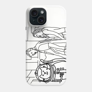 Distracted Boyfriend Memes With Sci Fi Astronaut Cat Phone Case