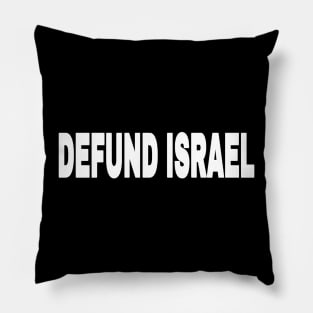 DEFUND ISRAEL - White - Front Pillow