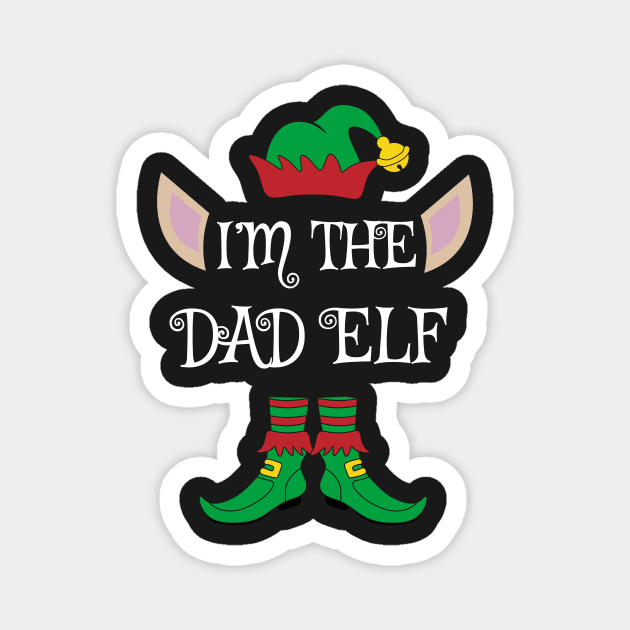 I'm The Dad Christmas Elf Magnet by Meteor77