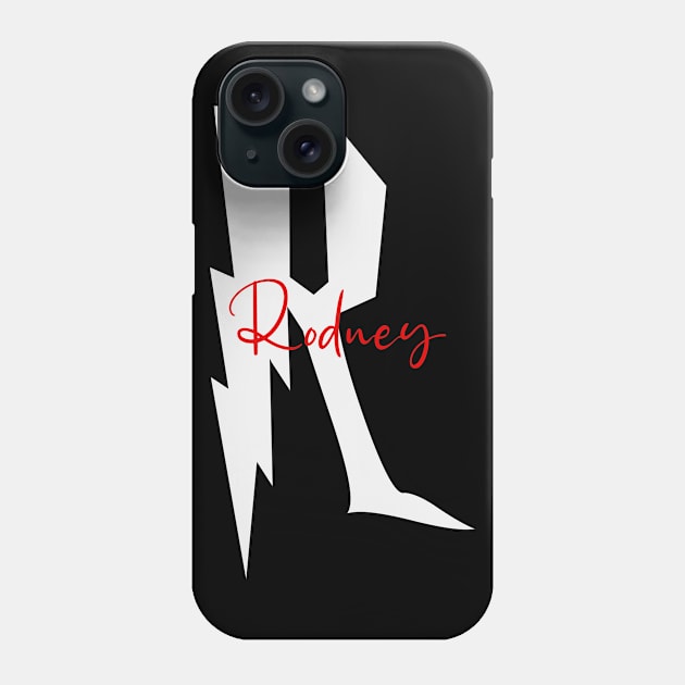 Rodney Family Name, Rodney Surname, Rodney First Name, Rodney Last Name Phone Case by sketchraging