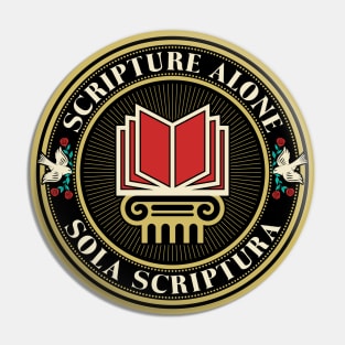 Scripture alone Pin