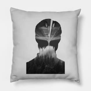 A Road into The Woods Pillow