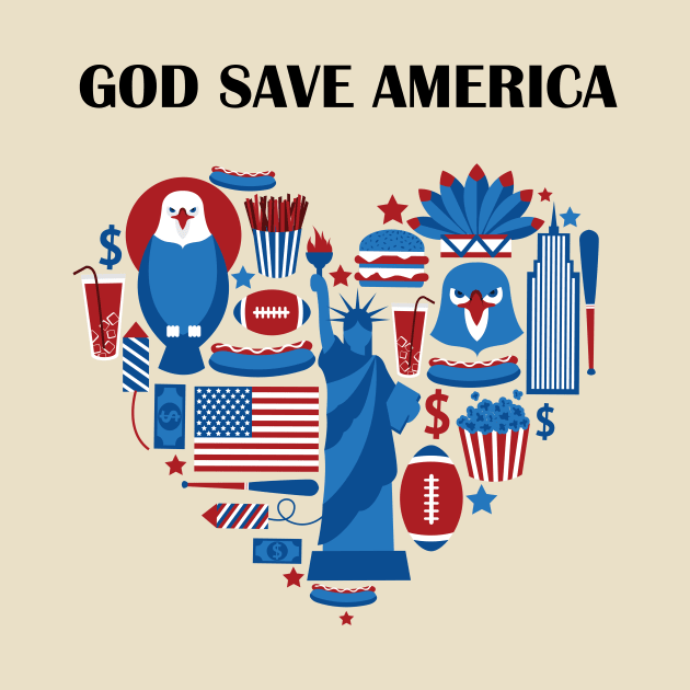 God Save America by Dizzyland